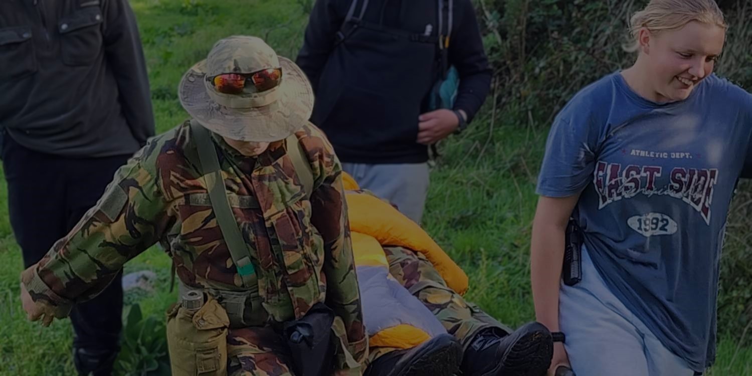 Stretcher Bearers in casualty evacuation task on ANZAC experience